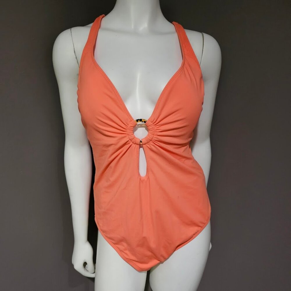Bleu by Rod Beattie Ring Me up X-Back Mio One-Piece Swimsuit - Picture 2 of 12